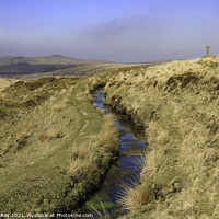 Buy canvas prints of Devonport Leat at Hutchinson's Cross by Andrew Ray