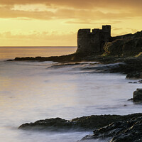 Buy canvas prints of Pendennis Point at sunrise (Falmouth) by Andrew Ray