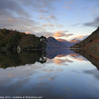 Buy canvas prints of Wast Water Reflections by Andrew Ray