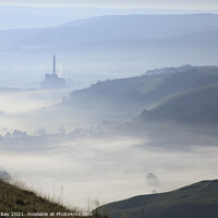 Buy canvas prints of Misty view (Hope Valley) by Andrew Ray