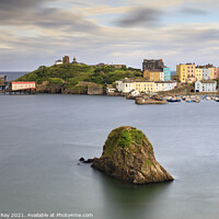 Buy canvas prints of Tenby Harbour view  by Andrew Ray