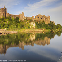 Buy canvas prints of Pembroke Reflections by Andrew Ray