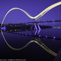 Buy canvas prints of Twilight at Infinity Bridge by Andrew Ray