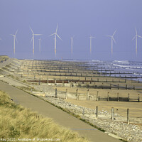 Buy canvas prints of Above the coast path (Redcar) by Andrew Ray
