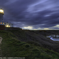 Buy canvas prints of Twilight at Flamborough Head  by Andrew Ray