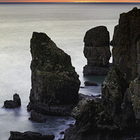 Buy canvas prints of Towards sunset (Castlemartin) by Andrew Ray