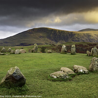 Buy canvas prints of Castlerigg Stone Circle  by Andrew Ray