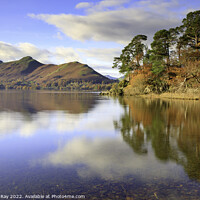 Buy canvas prints of Friar's Crag and Cat Bells  by Andrew Ray