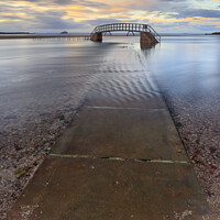 Buy canvas prints of Path to Bridge to Nowhere (Belhaven) by Andrew Ray