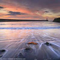 Buy canvas prints of Seaham sunrise by Andrew Ray