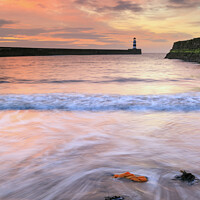 Buy canvas prints of Sunrise at Seaham  by Andrew Ray