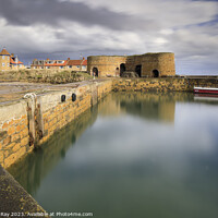 Buy canvas prints of Beadnell Harbour by Andrew Ray