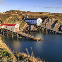 Buy canvas prints of RNLI Stations (St David's) by Andrew Ray