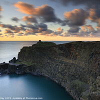 Buy canvas prints of Abereiddy sunset  by Andrew Ray