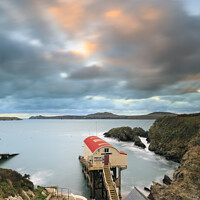 Buy canvas prints of Evening at St David's RNLI Station  by Andrew Ray