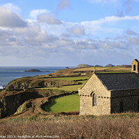 Buy canvas prints of St Non's Chapel by Andrew Ray