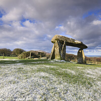 Buy canvas prints of Winter at Pentre Ifan  by Andrew Ray
