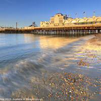 Buy canvas prints of Morning at Southsea Pier  by Andrew Ray