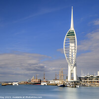 Buy canvas prints of Towards the Spinnaker Tower (Portsmouth) by Andrew Ray