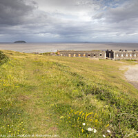 Buy canvas prints of Towards Brean Down Fort  by Andrew Ray