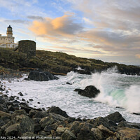 Buy canvas prints of Evening at Kinnaird Head Lighthouse  by Andrew Ray