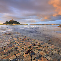 Buy canvas prints of Early morning (St Michael's Mount) by Andrew Ray