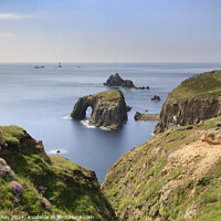 Buy canvas prints of Spring evening at Land's End  by Andrew Ray