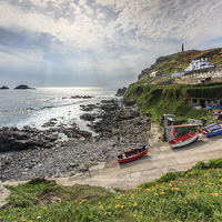 Buy canvas prints of Cape Cornwall View by Andrew Ray