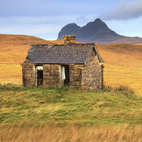 Buy canvas prints of Abandoned Building (Elphin) by Andrew Ray