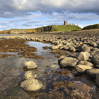 Buy canvas prints of Dunstanburgh by Andrew Ray