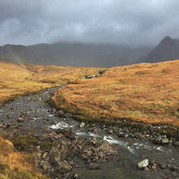 Buy canvas prints of Glen Brittle by Andrew Ray