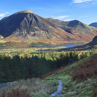 Buy canvas prints of Loweswater Terrace by Andrew Ray