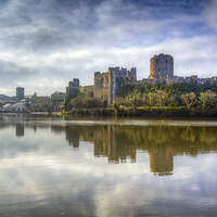 Buy canvas prints of Pembroke Castle by Andrew Ray