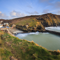 Buy canvas prints of Harbour View (Mullion) by Andrew Ray