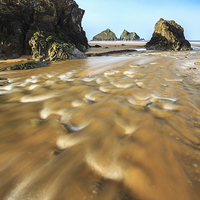 Buy canvas prints of River at Holywell by Andrew Ray