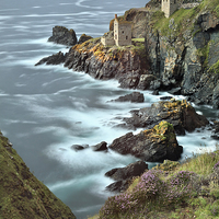 Buy canvas prints of Mines at Botallack by Andrew Ray