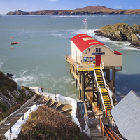 Buy canvas prints of St David's RNLI Station by Andrew Ray