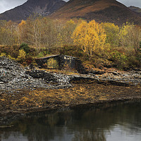 Buy canvas prints of Slate Huts at Ballachulish by Andrew Ray