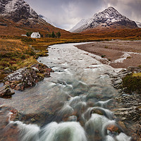 Buy canvas prints of River Coupall at Lagangarbh  by Andrew Ray
