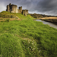 Buy canvas prints of Kidwelly Castle by Andrew Ray