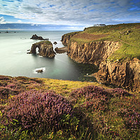 Buy canvas prints of Pordenack Point (Lands End) by Andrew Ray