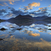 Buy canvas prints of Sunrise Reflections (Loch Leven)  by Andrew Ray