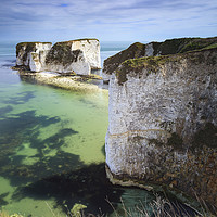 Buy canvas prints of Old Harry Rocks by Andrew Ray