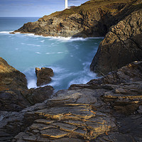 Buy canvas prints of Trevose Head Lighthouse by Andrew Ray