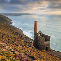 Buy canvas prints of Late Summer at Wheal Coates by Andrew Ray