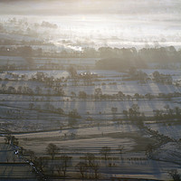 Buy canvas prints of First Light on the Hope Valley by Andrew Ray