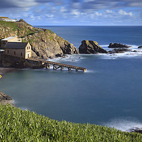 Buy canvas prints of Towards the Old Lifeboat Station (Lizard) by Andrew Ray