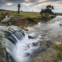 Buy canvas prints of Waterfall at Windy Post by Andrew Ray