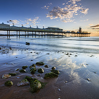 Buy canvas prints of Sunrise reflections (Paignton) by Andrew Ray