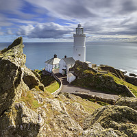 Buy canvas prints of Above Start Point Lighthouse by Andrew Ray